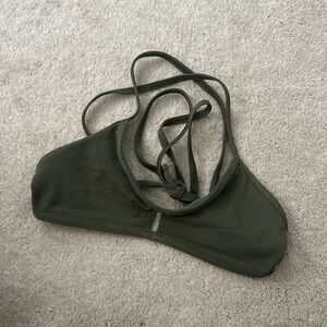 Jolyn Clothing Olive Bikini Top